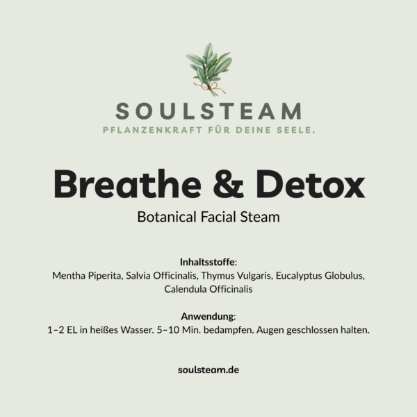 Breathe & Detox – Botanical Facial Steam